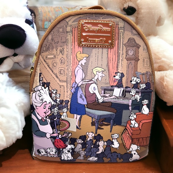 101 Dalmatians Loungefly Backpack – Disney100 & Classic Books Book Zip Wallet - Picture 5 of 8